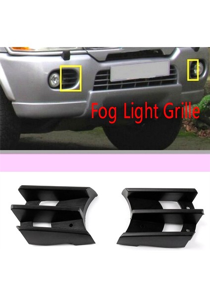Mitsubishi Montero Pajero Shogun Sport MR478679 MR478680 Için Ön Tampon Izgara Sis Lamba Kapağı (Yurt Dışından) indirimleri