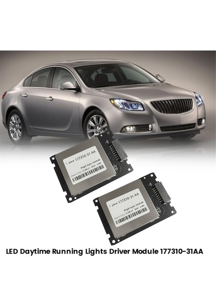 2pcs LED Far Sürücü Modülü Buick Regal Opel Astra J Gtc Gündüz Koşu Işıkları Kontrolü 17731031AA (Yurt Dışından) fırsatları