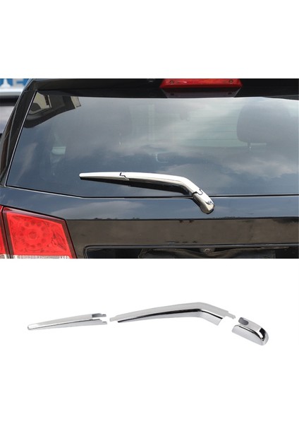 Dodge Yolculuğu Için Araba Arka Cam Yağmur Silinme Kol Kapağı Trim Chrome Jucv 2009-2018 Aksesuarlar (Yurt Dışından) indirimleri