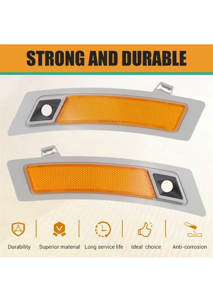 63147232422 63147232421 Bmw X5 E70 Lcı 35D 35I 50I Xdrıve Sav 2011-2013 Ön Tampon Kapak Reflektör Lambası (Yurt Dışından) indirimleri