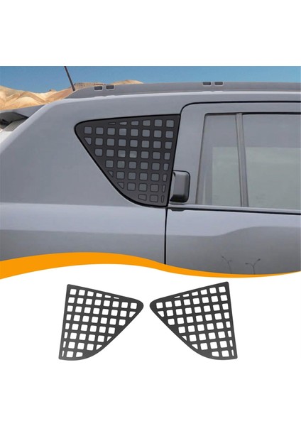 Jeep Compass Için 2007-2016 Arka Üçgen Dekorasyon Kapağı Dış Dış Aksesuarlar Alüminyum Alaşım (Yurt Dışından) fiyatları