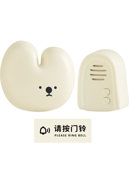 Bunny Doorbytel Tavşan Kapı Zili Kablosuz 3 Hızlı Ayarlanabilir Hacim Eğlence Çağrı Giriş Hatırlatma Ev Dairesi (Yurt Dışından) modelleri