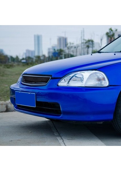 2x Araç Karbon Fiber Mesh Abs Front Hood Grille Izgara 96-98 Honda Civic Ej/ek Jdm Tip R (Yurt Dışından) fırsatları