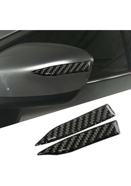 4 Adet Çizim Önleyici Trim Çıkartması, Karbon Fiber Dikiz Aynası Koruyucu Önleme Önleme Seri Çıkartma Catrion Önleme Şeridi (Yurt Dışından) indirimleri