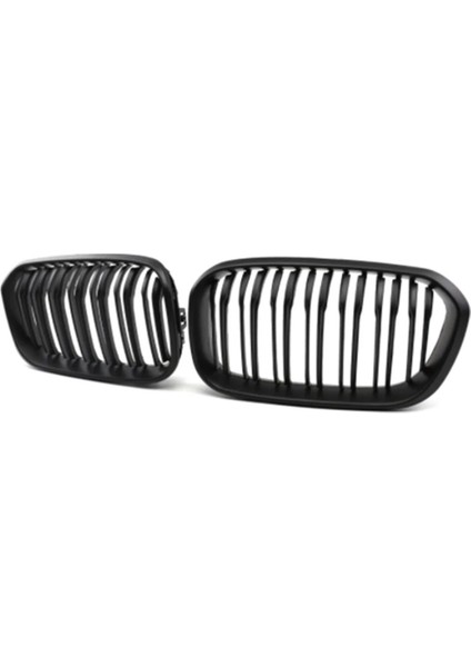 Mat Siyah Ön Tampon Böbrek Izgara Izgara Kafası Bmw E60 M5 E61 520I 545I 550I 535I 2003-2009 (Yurt Dışından)