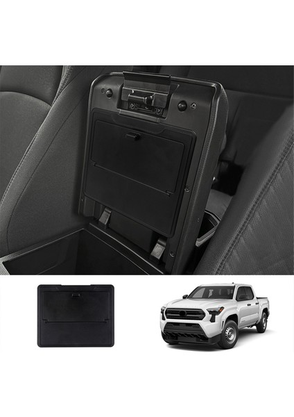 Araç Kolçak Kutusu Kapağı Gizli Saklama Kutusu Toyota Tacoma 2024 Yüksek Kalite Için Merkezi Konsol Gizlilik Saklama Kutusu (Yurt Dışından) modelleri