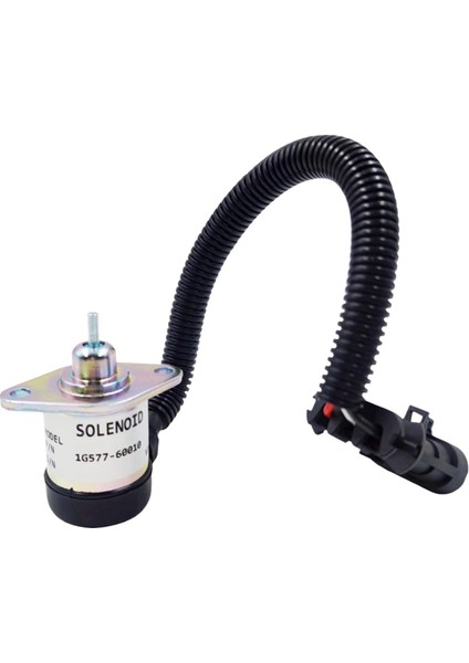 Yakıt Kapatma Solenoid Valf Kapatma Solenoid Valf 6689034 1G577-60011 Bobcat S220 S250 S300 T2250 T250 T300 T320 (Yurt Dışından)