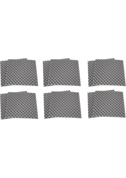 12 Paket Yumurta Sandığı Ses Geçirmez Köpük Panelleri 1.2 Inç x 20 Inç x 20 Inç Ev &amp; Pro Stüdyolar Için Akustik Köpük Gri (Yurt Dışından) modelleri