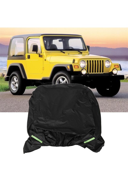 Jeep Wrangler Için Tj Su Geçirmez Anti-Ultraviyole Güneşlik Tozu Kapağı Yarım Isı Yalıtım Arabası Kapağı 4 Kapı (Yurt Dışından) fırsatları