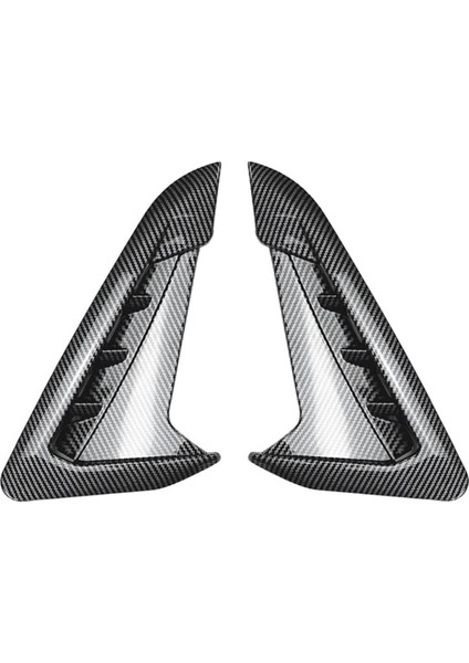 Bmw Için Araba Ön Yan Çamurluk Hava Outlet Kapak Döşeme X3 G01 X4 G02 2018+ Araba Stil Havalandırma Çamurluk Karbon Fiber (Yurt Dışından)