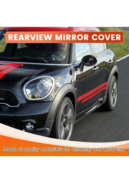 Bmw Mini Cooper R50 R50 R53 R53 Rhd Dikiz Aynası Tersine Dönen Ayna Kapağı Kabuğu Dekorasyonu Otomobil Parçaları Siyah Bayrak (Yurt Dışından) fırsatları