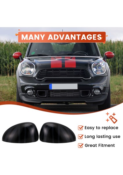 Bmw Mini Cooper R50 R50 R53 R53 Rhd Dikiz Aynası Tersine Dönen Ayna Kapağı Kabuğu Dekorasyonu Otomobil Parçaları Siyah Bayrak (Yurt Dışından) indirimleri