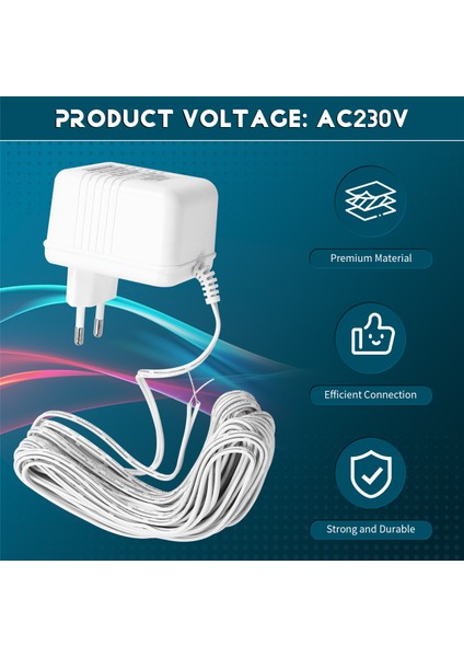 Video Kapı Zilleri Için 24V Kapı Zili Transformatör Adaptörü, Gelişmiş Performans ve Kolay Kurulum Ab Fişi (Yurt Dışından) indirimleri