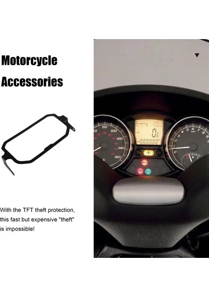 Motosiklet Ölçer Tft Hırsızlığı Koruma Ekran Koruyucusu Enstrüman Koruyucusu Bmw R1250GS Macera R1200GS Lc Adv (Yurt Dışından) modelleri