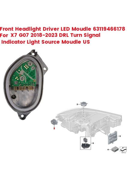 Bmw X7 G07 18-2023 Drl Turn Sinyal Göstergesi Işık Kaynağı Moudle Moudle Bize (Yurt Dışından) fiyatları
