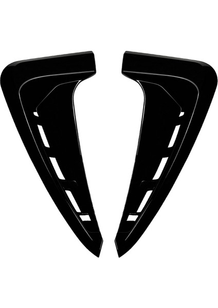 Araba Yan Havalandırma Hava Akışı Alım Kaputu Yan Çamurluk Havalandırma Bonnet Kapağı Trim Bmw X5 F15 2014-2018 Parlak Siyah (Yurt Dışından) fiyatları