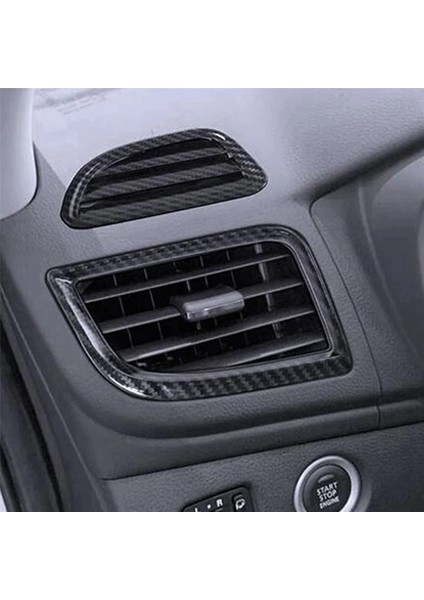Mitsubishi Pajero Sport 2020 3pc Karbon Fiber Abs Klima Havalandırma Çıkış Kapağı Kapak Trim Araba Stil (Yurt Dışından) fırsatları