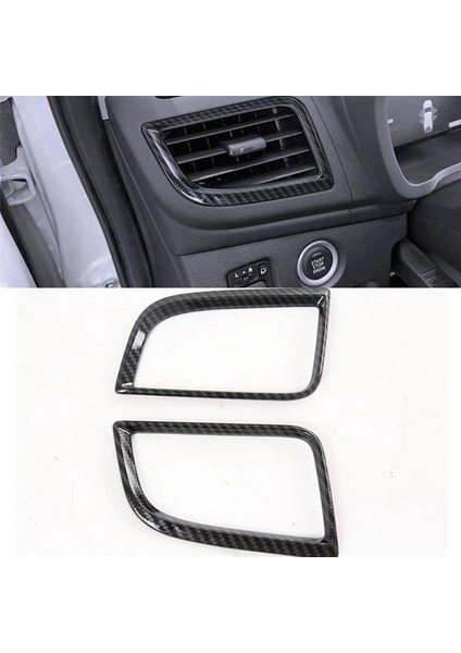 Mitsubishi Pajero Sport 2020 3pc Karbon Fiber Abs Klima Havalandırma Çıkış Kapağı Kapak Trim Araba Stil (Yurt Dışından) indirimleri