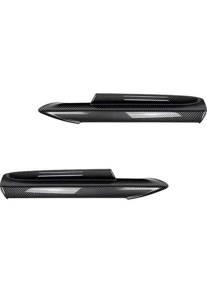 Bmw 3 Serisi E90 E91 E91 M-Tech 320I 330I 2005-2008 Ön Tampon Dudak Açısı Difüzör Ayrımcı Spoiler Koruyucu Karbon (Yurt Dışından)