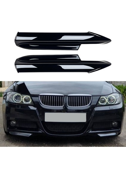 Bmw 3 Serisi E90 E91 E91 M-Tech 320I 330I 2005-2008 Ön Tampon Dudak Açısı Difüzör Ayrımcı Spoiler Koruyucu Karbon (Yurt Dışından) modelleri