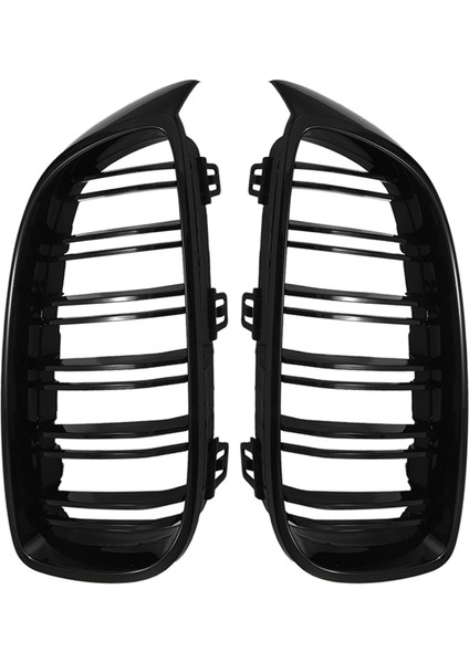 2x Ön Izgara Izgara Böbrek Izgara Bmw 4 Serisi F32 F33 F36 Çift Slat M4 Spor Stili Parlak Siyah (Yurt Dışından) fiyatları