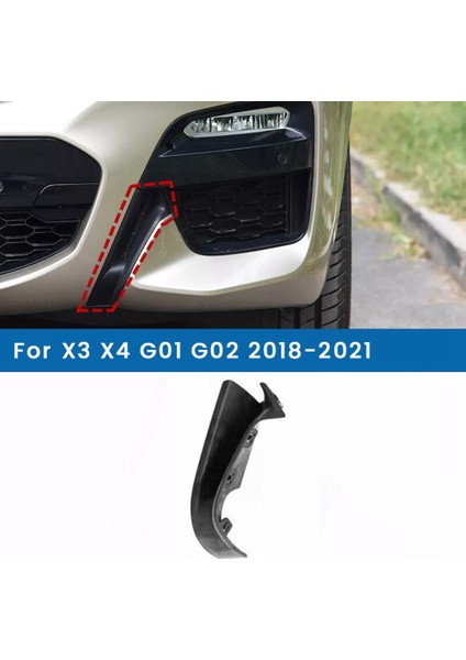 Araç Ön Tampon Kapağı Trim Bmw X3 G01 X4 G02 2018-2021 Ön Taraf Izgara Dış Kapakları 51118070393 L (Yurt Dışından) modelleri