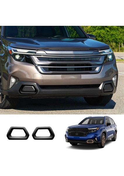 Araba Ön Sis Lambası Çerçeve Sis For Brow Trim Sticker Subaru Forester 2025, Siyah (Yurt Dışından) fiyatları