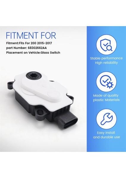 68302662AA Deklanşör Chrysler Için Izgara Hava Aktüatör Motoru 200 2015-2017 6477R1000 Ön Izgara Motor Yedek Parçaları (Yurt Dışından) indirimleri