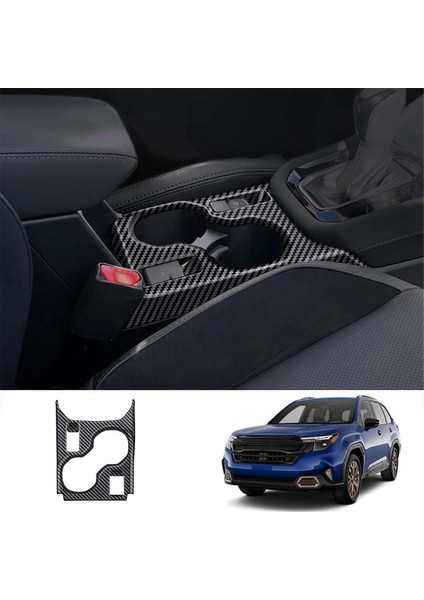 Subaru Forester 2025 Su Kupası Tutucu Trim Sticker Karbon Fiber Lhd (Yurt Dışından) fırsatları