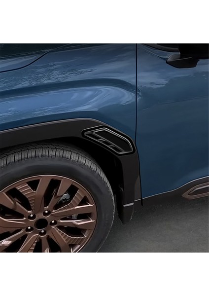 Subaru Forester 2025 Parlak Siyah Için Araba Yan Kanat Hava Akışı Giriş Kapağı Kapak Yan Çamurluk Trim Çerçeve (Yurt Dışından) fiyatları