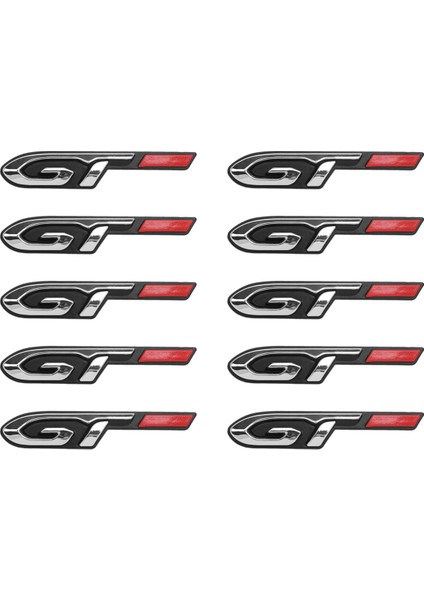 Peugeot Moda Araba Kapısı Çıkartması Için 10X Serin 3D Araba Tarzı Çıkartma Gt Tasarım (Yurt Dışından)