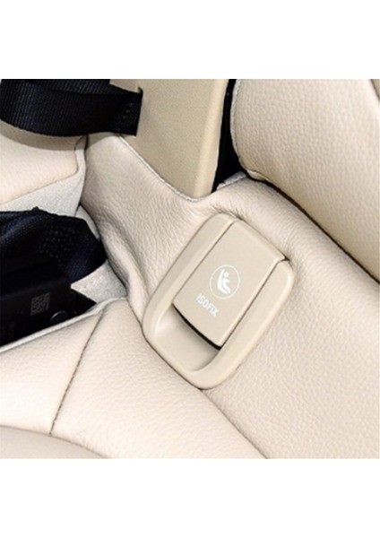Arka Çocuk Koltuk Güvenli Ankraj Bmw X1 F48 F49 2016-2023 Otomobil Arka Koltuk Kancası Kapak Çocuk Kısıtlama Bej (Yurt Dışından) fırsatları