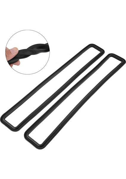 1 Çift Araba Bulkhead Seal Conta Conta Bulkhead Havalandırma Conta Kauçuk Şeridi MUC4299 396139 ALR2220 Land Rover Defender (Yurt Dışından) fiyatları
