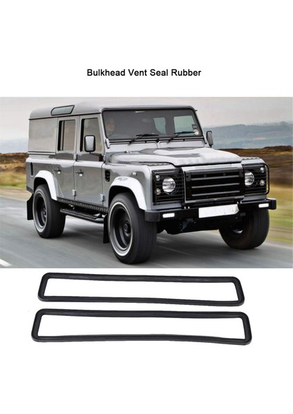1 Çift Araba Bulkhead Seal Conta Conta Bulkhead Havalandırma Conta Kauçuk Şeridi MUC4299 396139 ALR2220 Land Rover Defender (Yurt Dışından) indirimleri