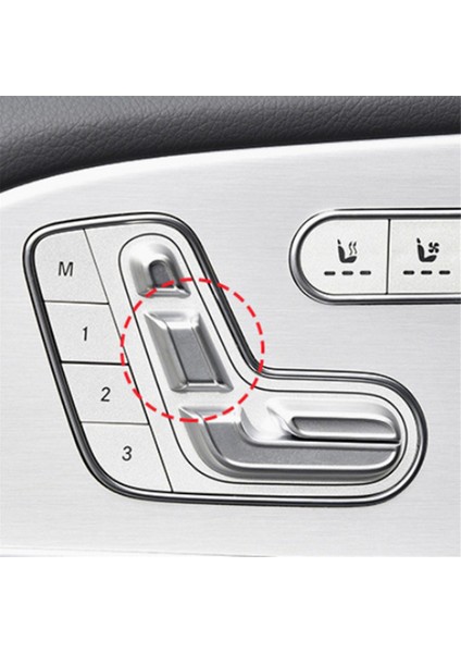 Mercedes Benz Gls Gle Için W167 2020-2024 Araba Sol Koltuk Ayarı Düğmesi Kapak Döşeme Araç Iç Aksesuarları (Yurt Dışından) fiyatları