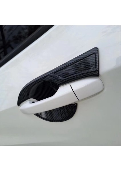 Toyota Yaris Atıv/vıos 2023 2024 Araba Dış Kapı Kolu Kase Kapak Kapağı Döşeme Aksesuarları Abs Karbon Fiber (Yurt Dışından) fiyatları