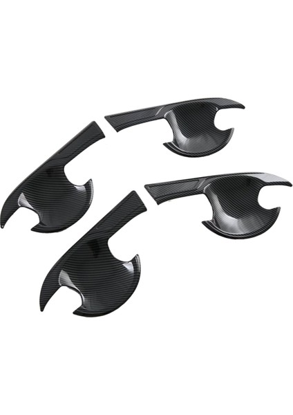 Toyota Yaris Atıv/vıos 2023 2024 Araba Dış Kapı Kolu Kase Kapak Kapağı Döşeme Aksesuarları Abs Karbon Fiber (Yurt Dışından) fırsatları