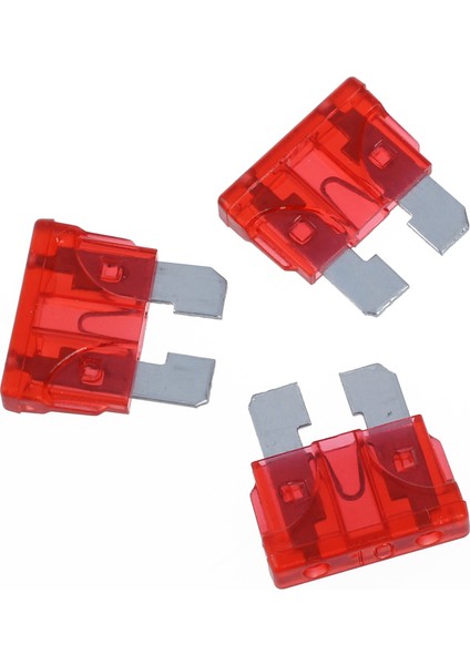 100X Motosiklet Araba Atc Ato Blade Sigorta Sigorta Sigorta Kırmızı 10A (Yurt Dışından) fırsatları