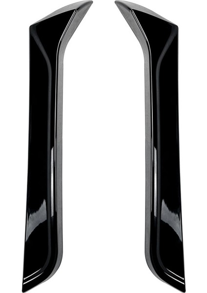 Araba Arka Pamuk Yan Spoiler Canards Vw T-Roc 2017-2024 Arka Ön Cam Yan Kanat Trim Sticker, A Için (Yurt Dışından)