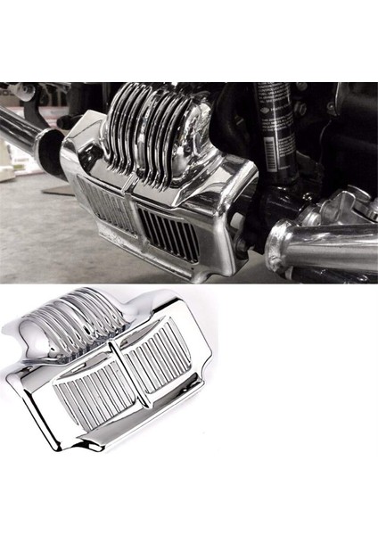 Harley Touring Street Electra Glide Road King Flhx Fltr Flht 2011-2016, Silver Için Motosiklet Yağı Soğutucu Kapağı (Yurt Dışından) modelleri