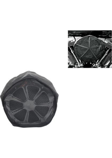 2x Su Geçirmez Yağmur Motosiklet Hava Filtresi Temizleyici Kiti Yağmur Çorap Kapağı Touring Dyna Softail Sportster Universal (Yurt Dışından) indirimleri