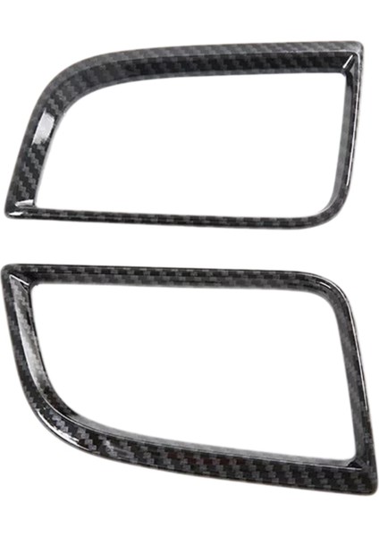Mitsubishi Pajero Sport 2020 2pc Karbon Fiber Abs Klima Havalandırma Çıkış Kapağı Kaplama Trim Araba Stil (Yurt Dışından) fiyatları