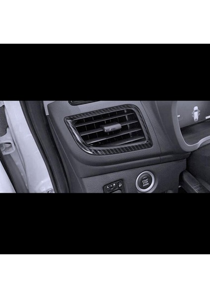 Mitsubishi Pajero Sport 2020 2pc Karbon Fiber Abs Klima Havalandırma Çıkış Kapağı Kaplama Trim Araba Stil (Yurt Dışından) indirimleri