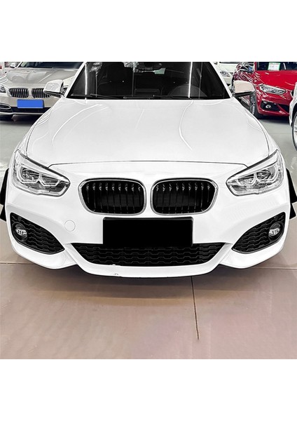 Araba Ön Tampon Dış Yan Ayırıcı Spoyler Bmw 1 Serisi F20 F21 M Sport 2015-2019 Parlak Siyah (Yurt Dışından) fırsatları