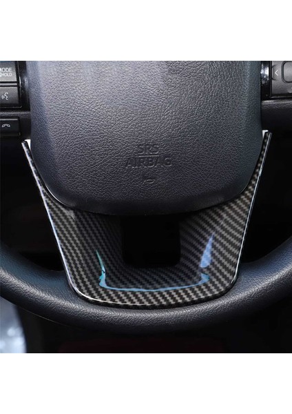 Toyota Fortuner Için 5x Direksiyon Simidi Kapağı Döşeme 2016-2022 Direksiyon Simidi Paneli Koruma Aksesuarları Abs Karbon Fiber (Yurt Dışından) indirimleri