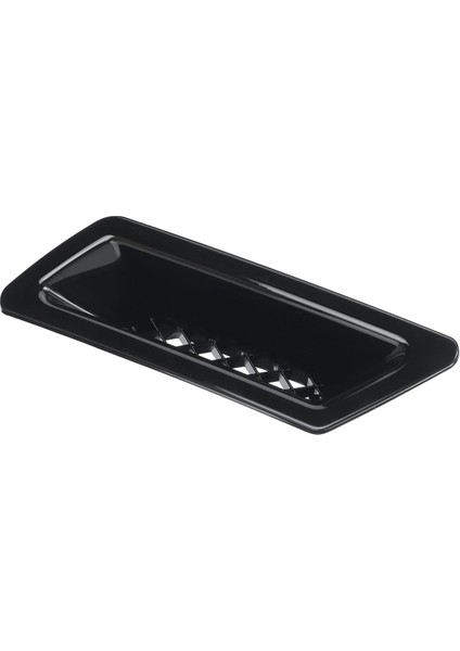 2x Parlak Siyah Evrensel Araba Ön Tampon Kaput Havalandırma Havalandırma Havalı Hava Dekorasyonu Honda Civic Audi-A4 B8 Golf BMW-E90 E80 E82 (Yurt Dışından) modelleri