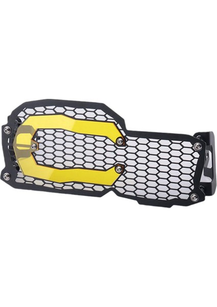 Bmw F800GS Için F700GS F650GS F800R Motosiklet Far Koruyucusu Izgara Koruma Kapağı Far Far Sarı Sarı (Yurt Dışından)