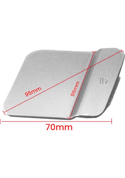 2048853223 Mercedes Için Glk X204 GLK300 GLK350 2008-2012 Çekme Kapağı Arka Tampon Tow Hook Kapak Gümüş (Yurt Dışından) modelleri