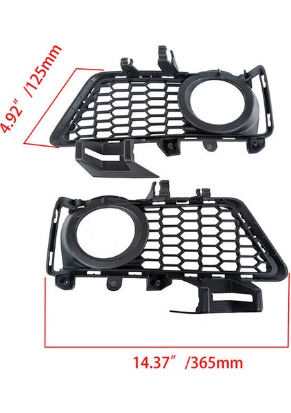 51118054156, 51118054155 Ön Tampon Alt Sis Izgarası -Bmw 3 Serisi F30 F31 Lcı M -Sport 2011+ (Yurt Dışından) fiyatları