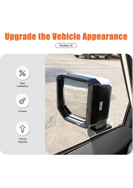 Toyota Land Cruiser Için 250 Prado LC250 2024 Araba Dikiz Aynası Yağmur Kalkanı Kapak Trim Dış Aksesuarları (Yurt Dışından) fırsatları